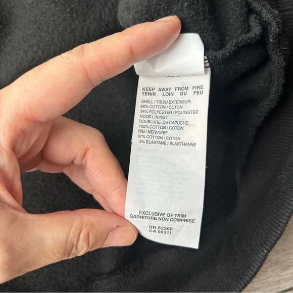 Puma  Black Drawstring Front Pocket Hoodie - Picture 7 of 13